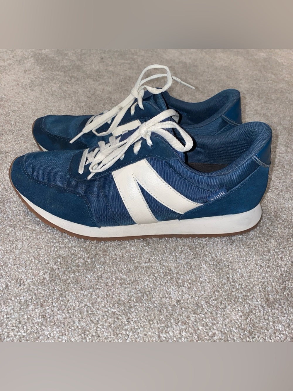 Kizik Milan Sneakers Tidepool Blue Men’s Size 7.5 Women’s Size 9 Retro